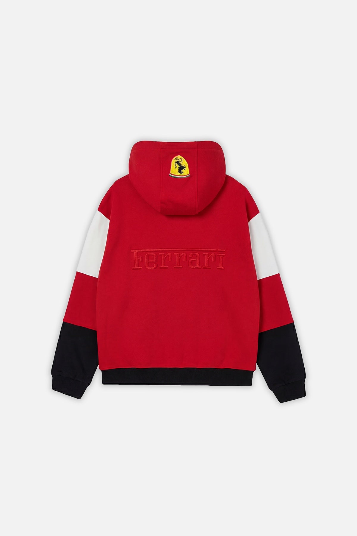 Scuderia Ferrari Vintage Hoodie – Tricolor