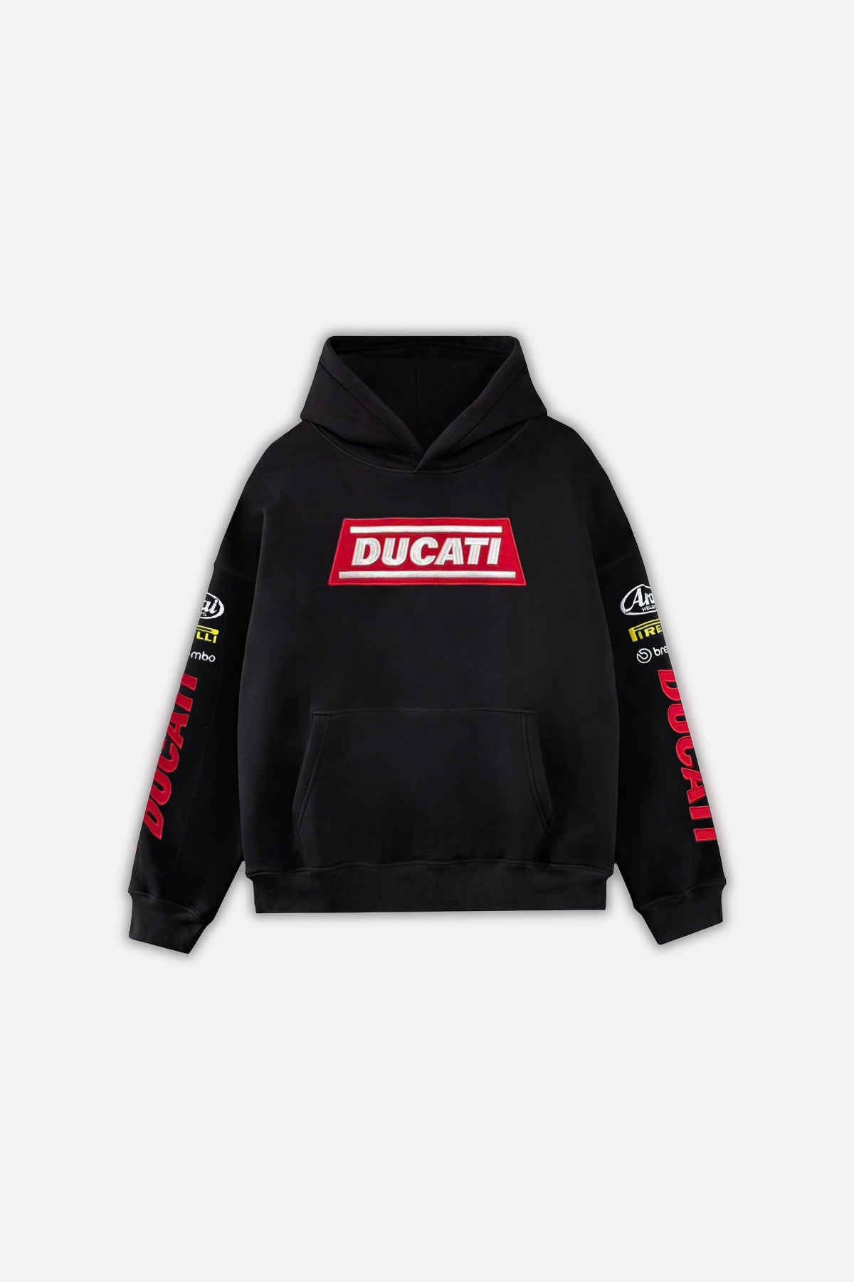 Ducati Corse Vintage Hoodie – Black