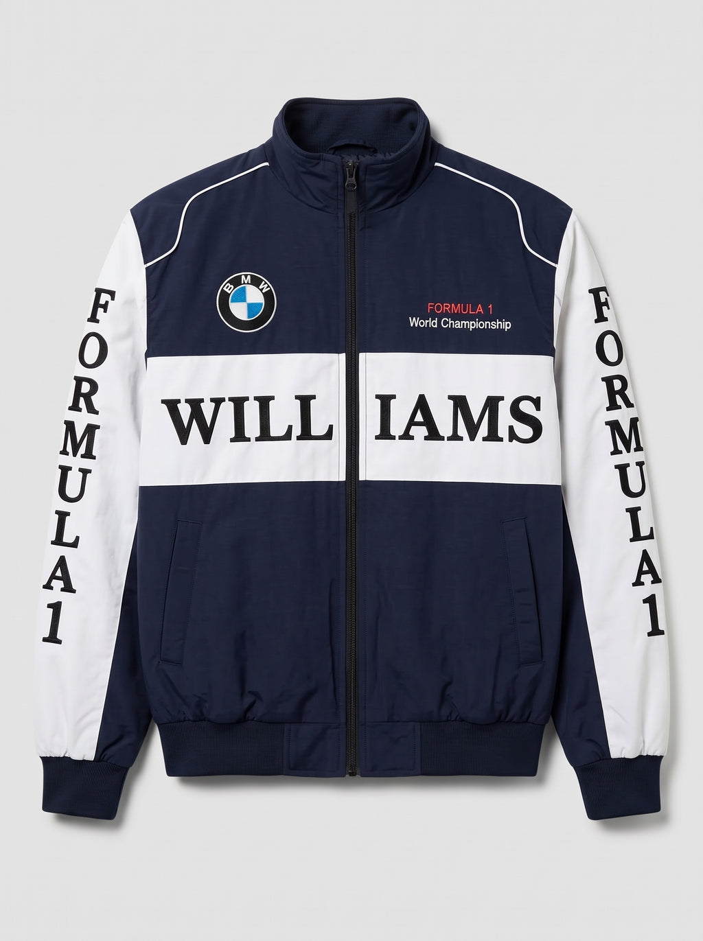 BMW Williams Vintage Jacket – Navy & White