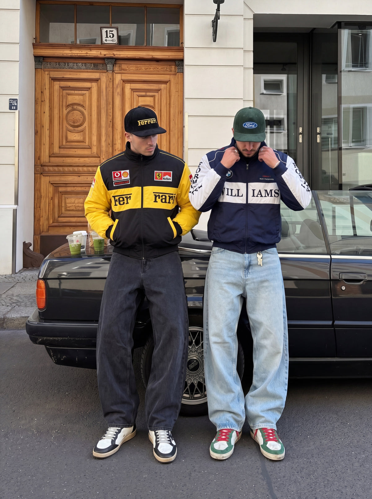 BMW Williams Vintage Jacket – Navy & White