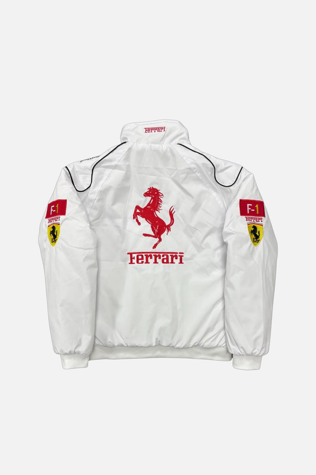 Scuderia Ferrari Vintage Jacket – White & Red