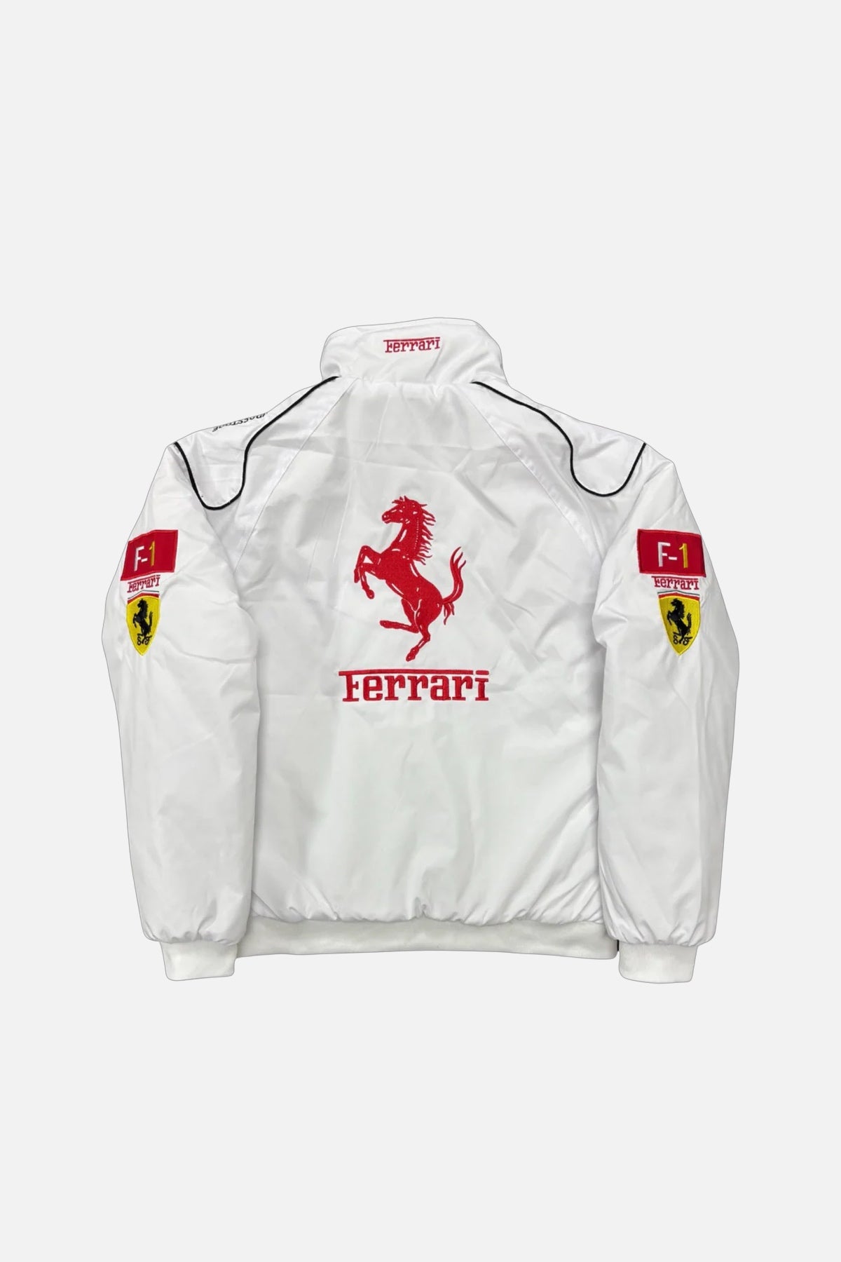 Scuderia Ferrari Vintage Jacket – White & Red