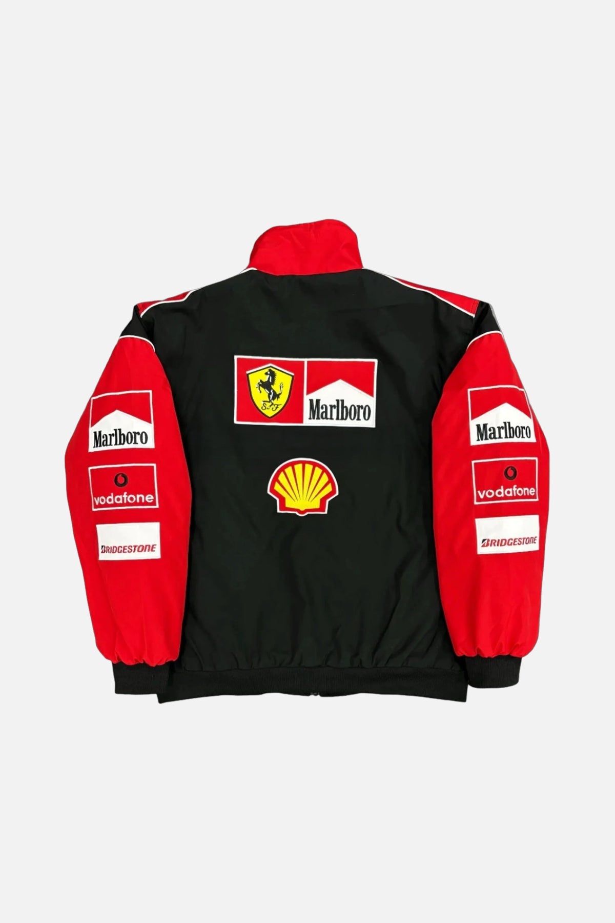 Scuderia Ferrari Marlboro Vintage Jacket – Black & Red