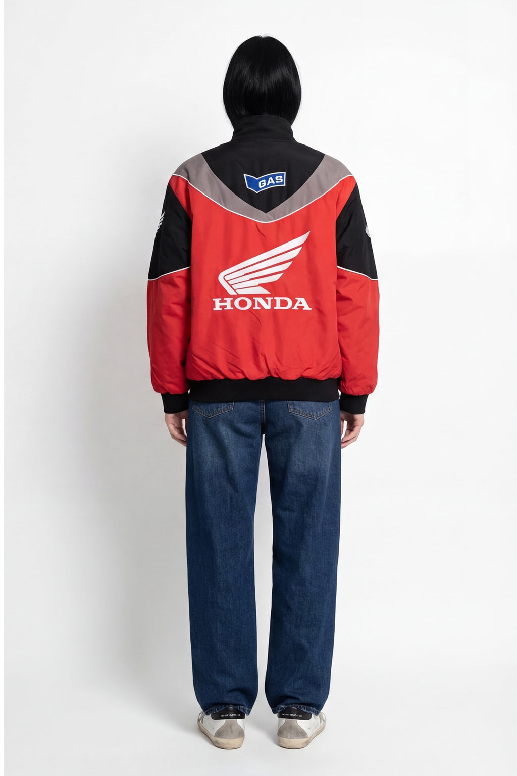 Honda Vintage Jacket – Black & Red