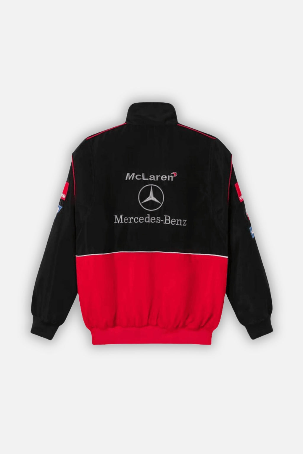McLaren Mercedes Vintage Jacket – Black & Red