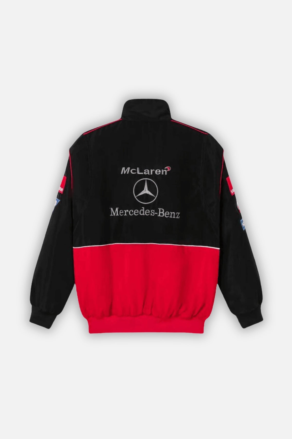 McLaren Mercedes Vintage Jacket – Black & Red