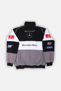 McLaren Mercedes Vintage Jacket – Black & Grey