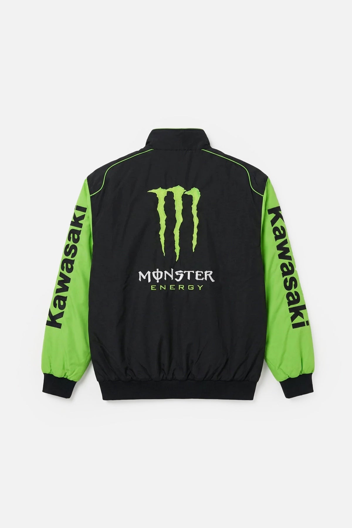Monster Energy Kawasaki Vintage Jacket – Black & Green