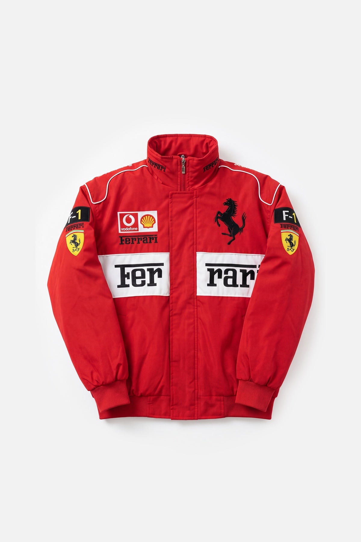 Scuderia Ferrari Vintage Jacket – Red & White