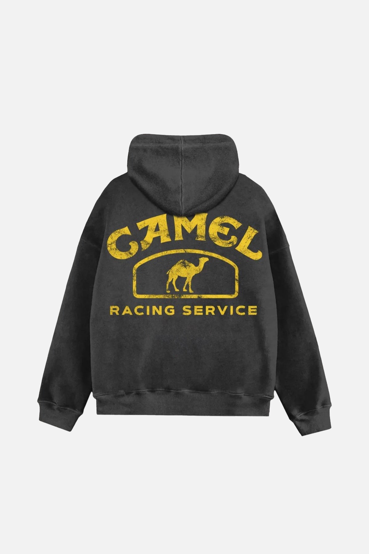 Camel Service Vintage Hoodie – Black