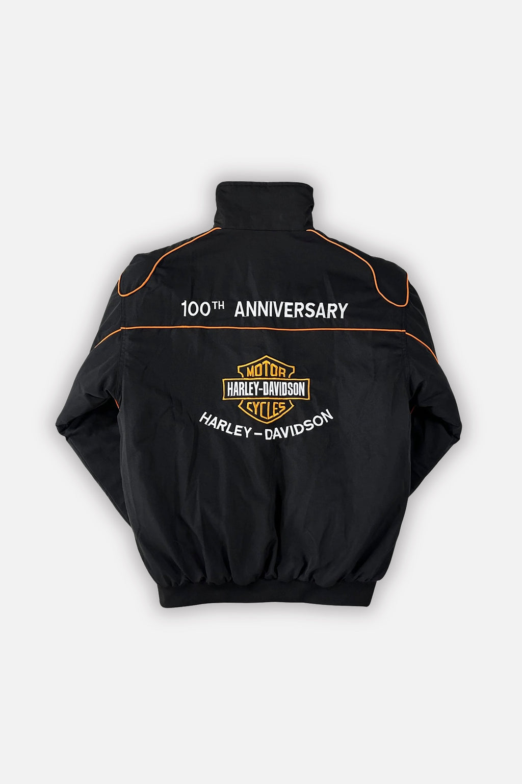 Harley-Davidson 100th Anniversary Vintage Jacket – Black & Orange