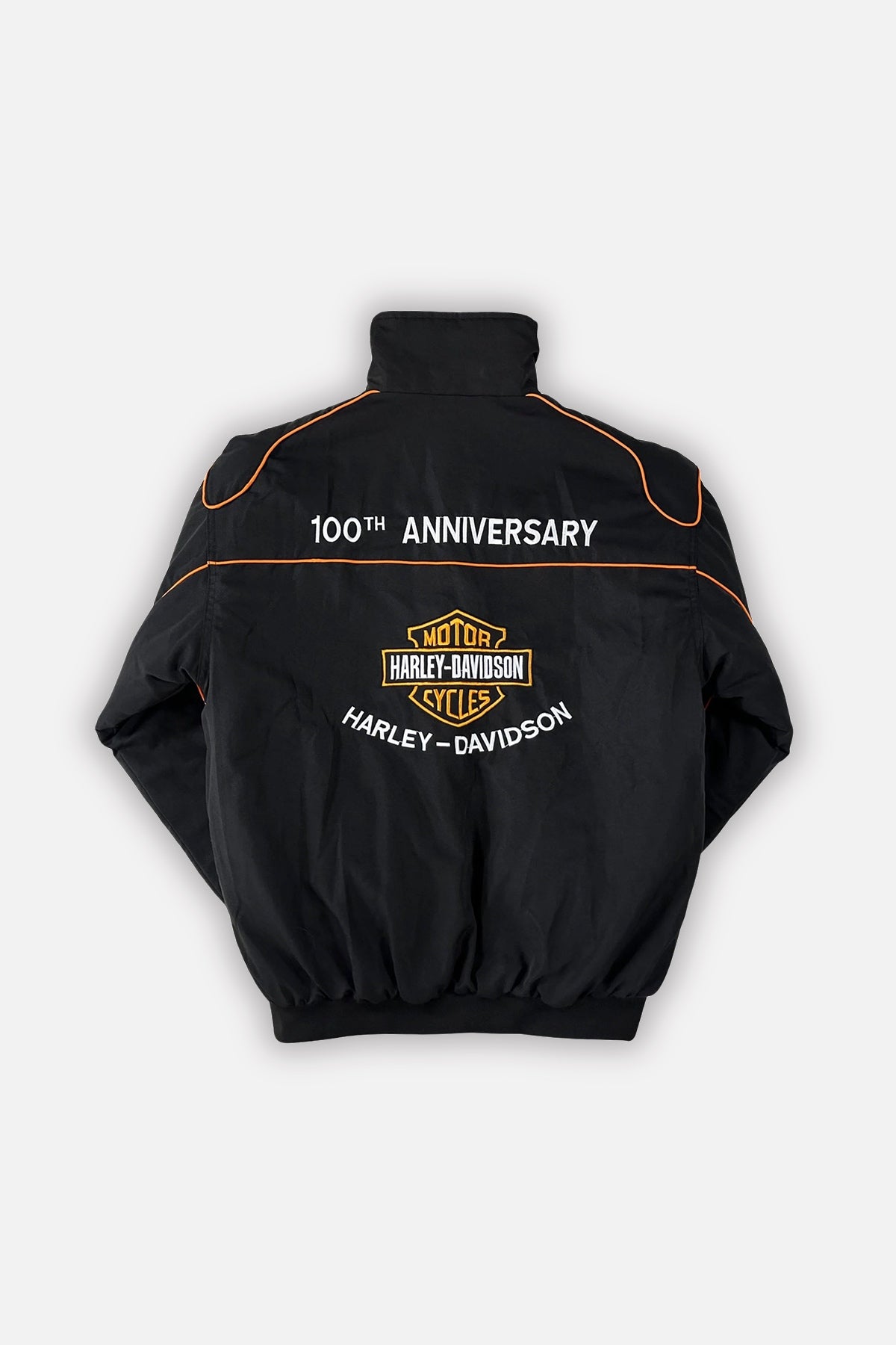 Harley-Davidson 100th Anniversary Vintage Jacket – Black & Orange