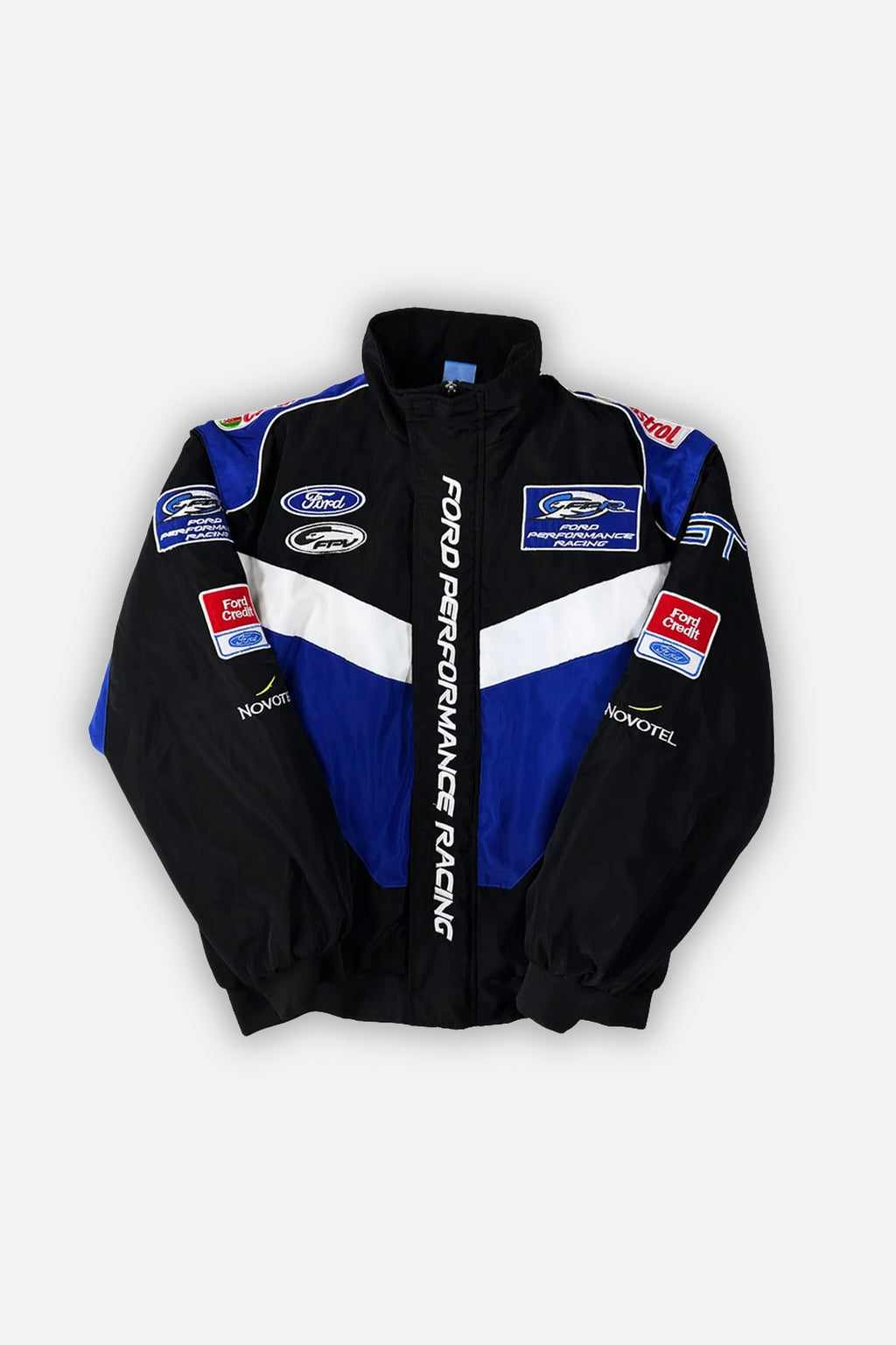 Ford Performance Vintage Jacket – Black & Royal Blue
