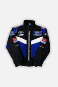 Ford Performance Vintage Jacket – Black & Royal Blue