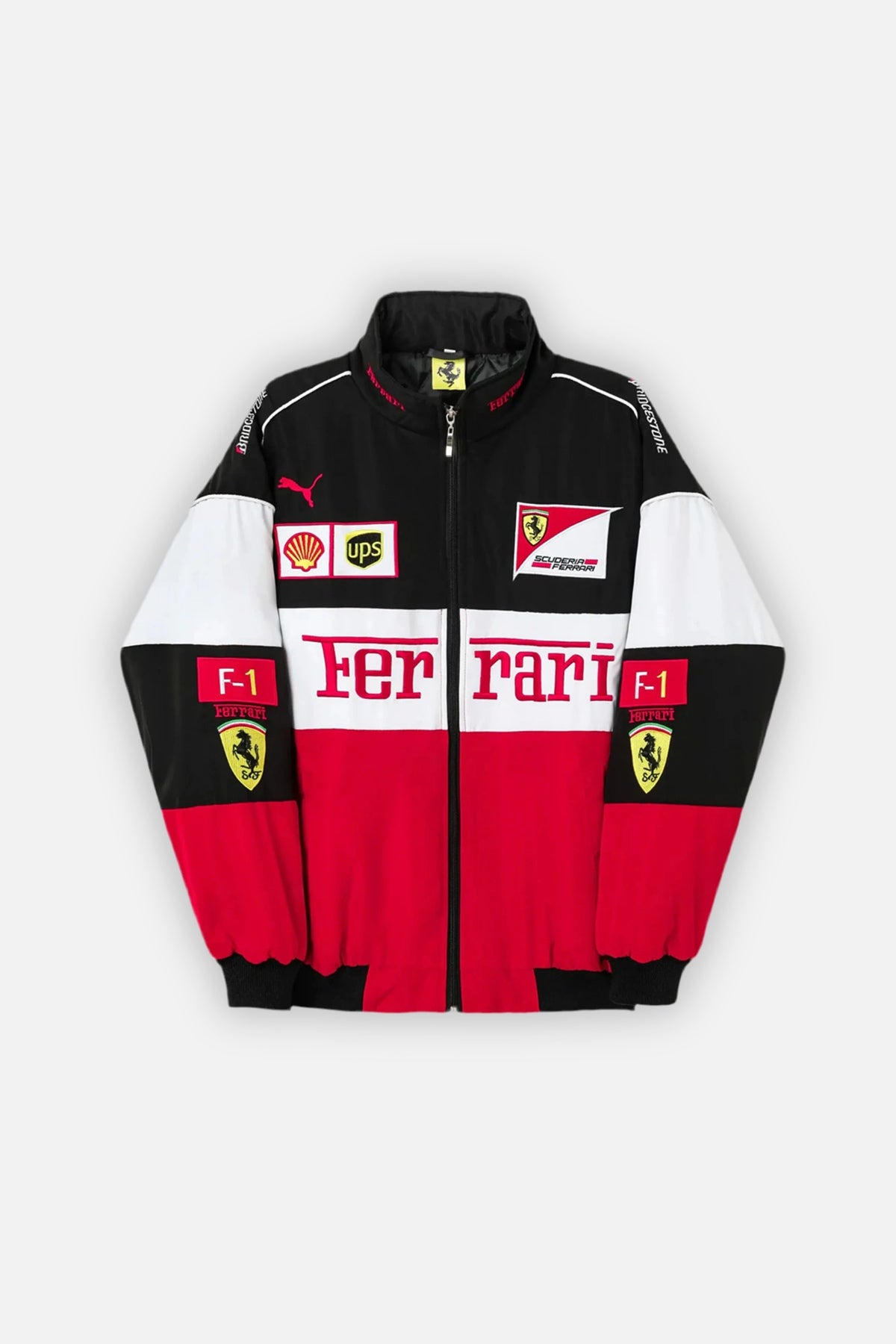 Scuderia Ferrari Vintage Jacket – Tricolor