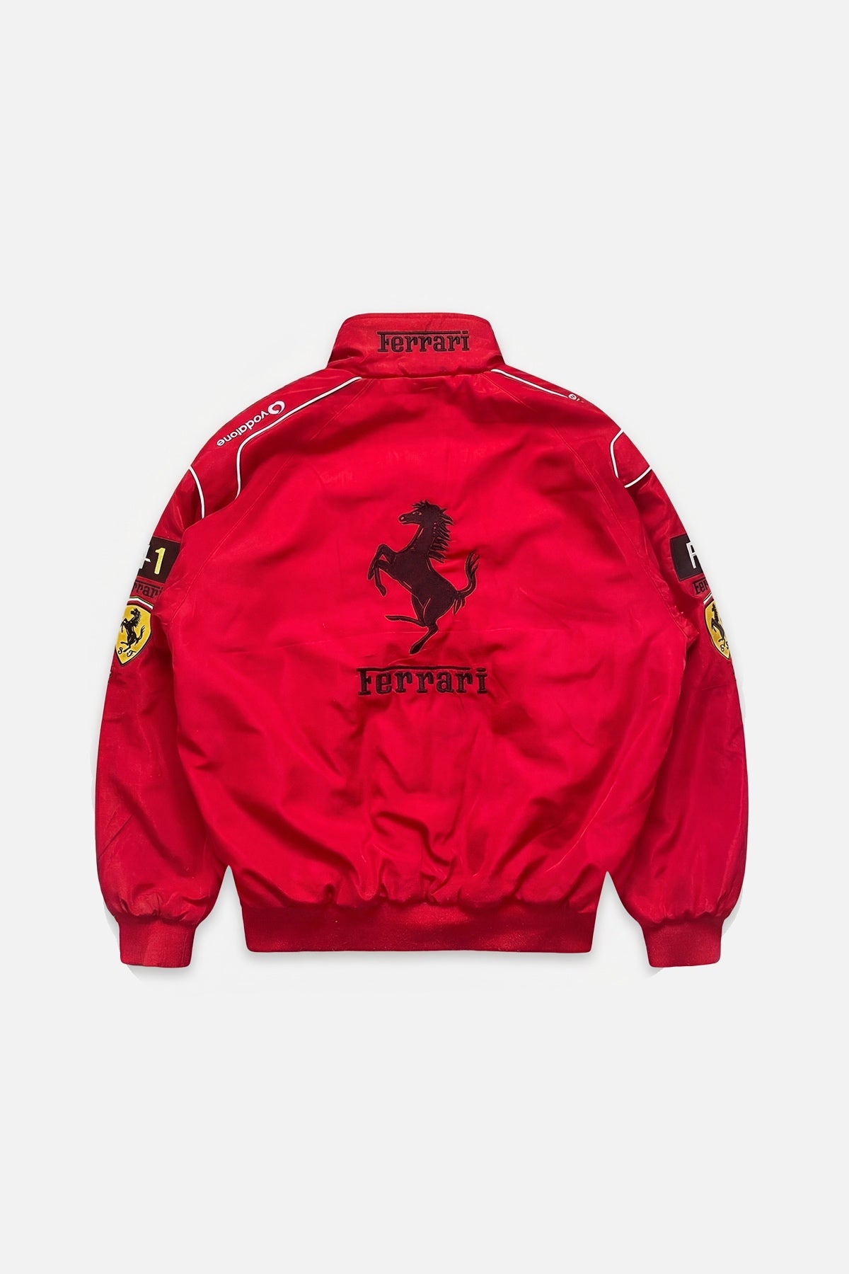 Scuderia Ferrari Vintage Jacket – Red & Black