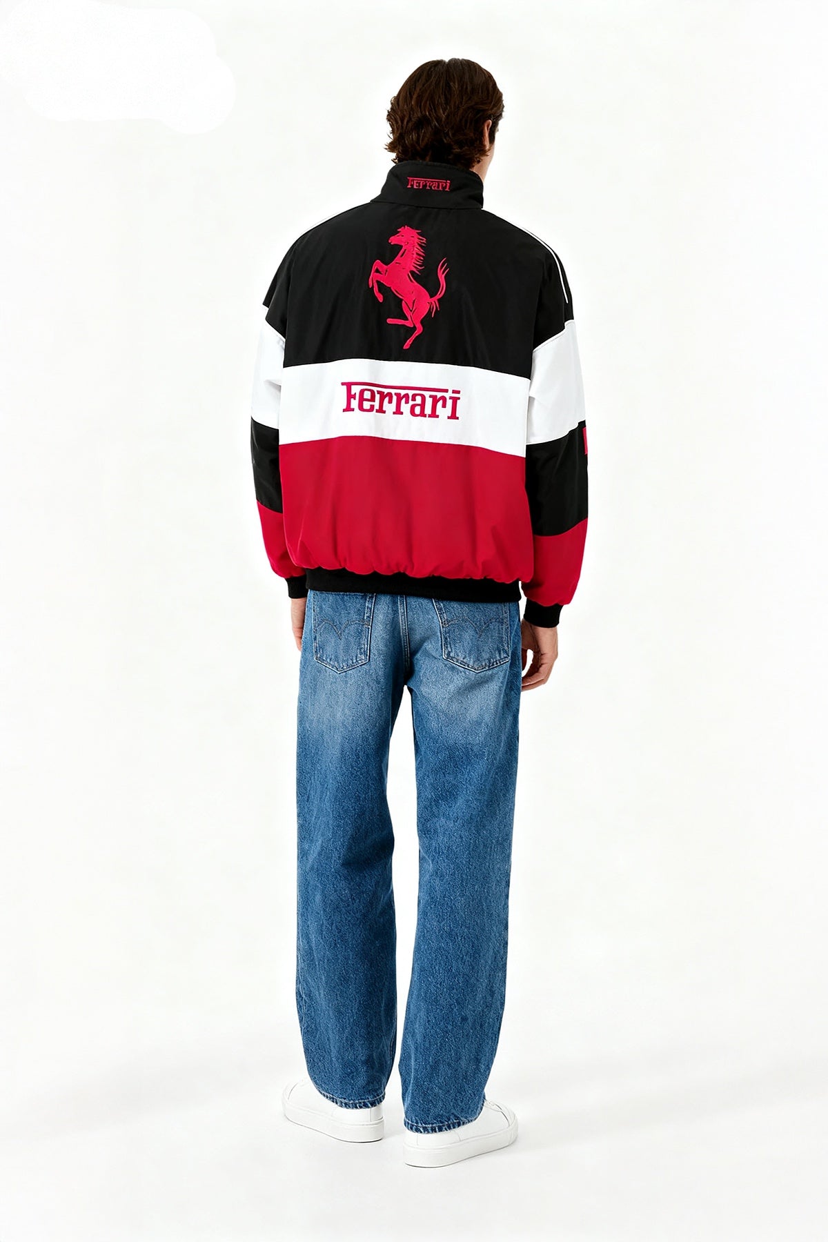 Scuderia Ferrari Vintage Jacket – Tricolor