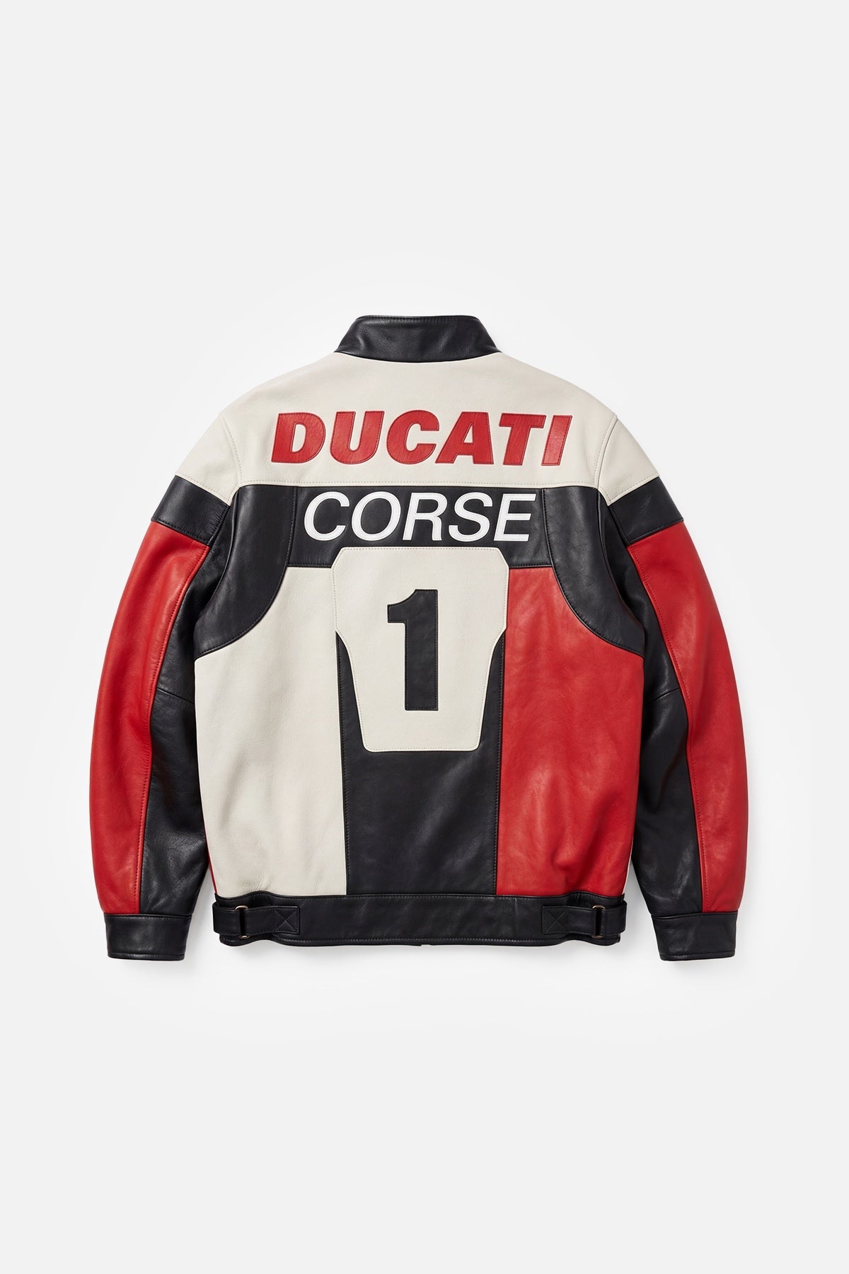 Ducati Corse Vintage Jacket – Red, White & Black