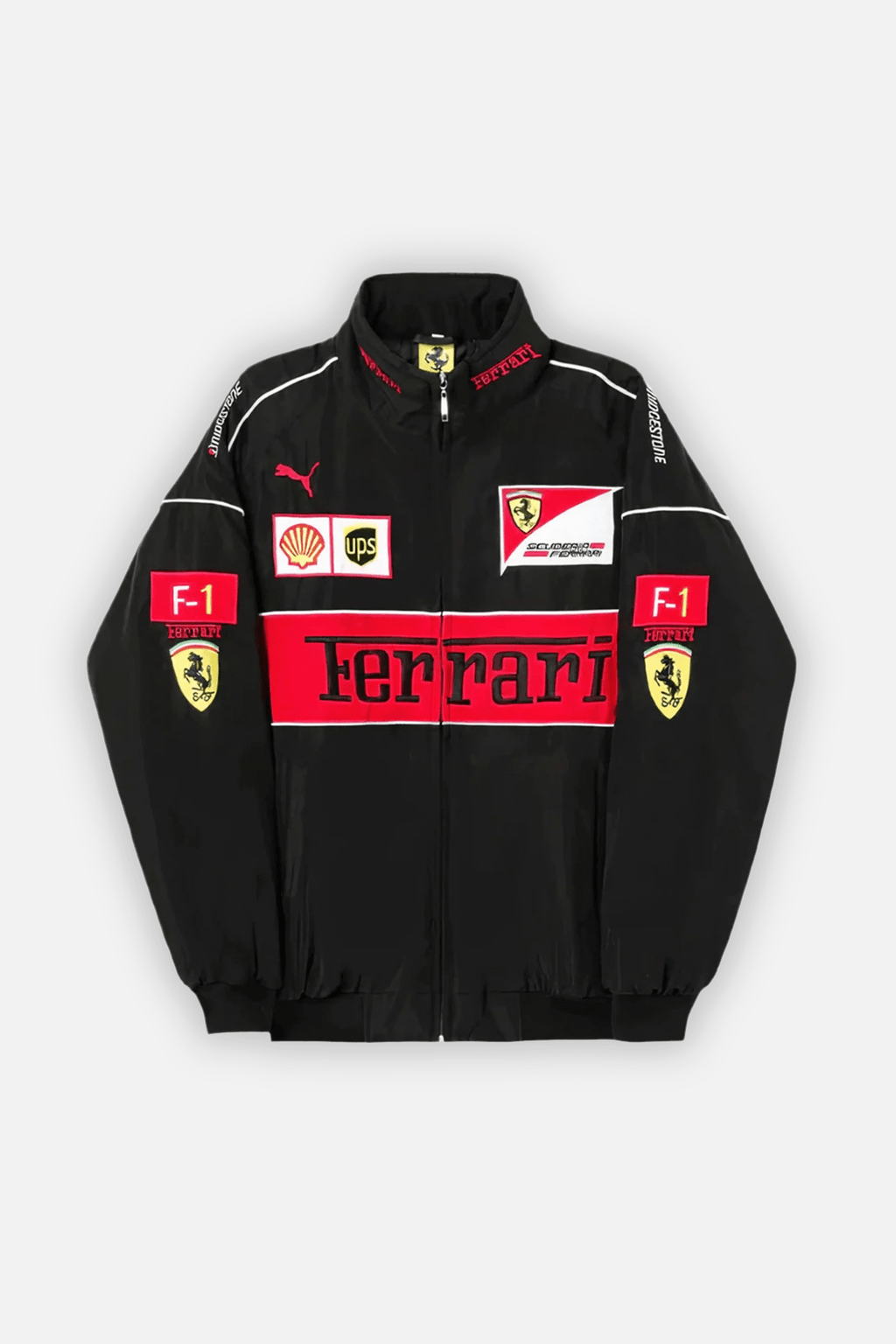 Scuderia Ferrari Vintage Jacket – Black