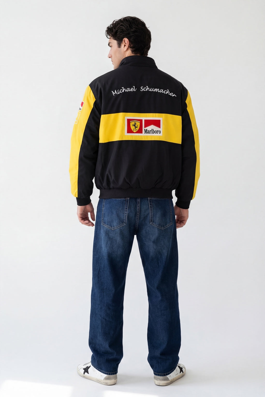 Scuderia Ferrari Vintage Jacket – Black & Yellow