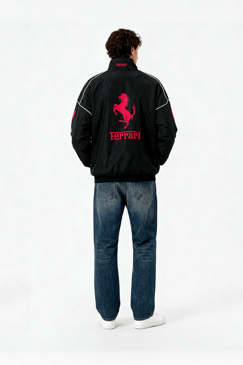 Scuderia Ferrari Vintage Jacket – Black