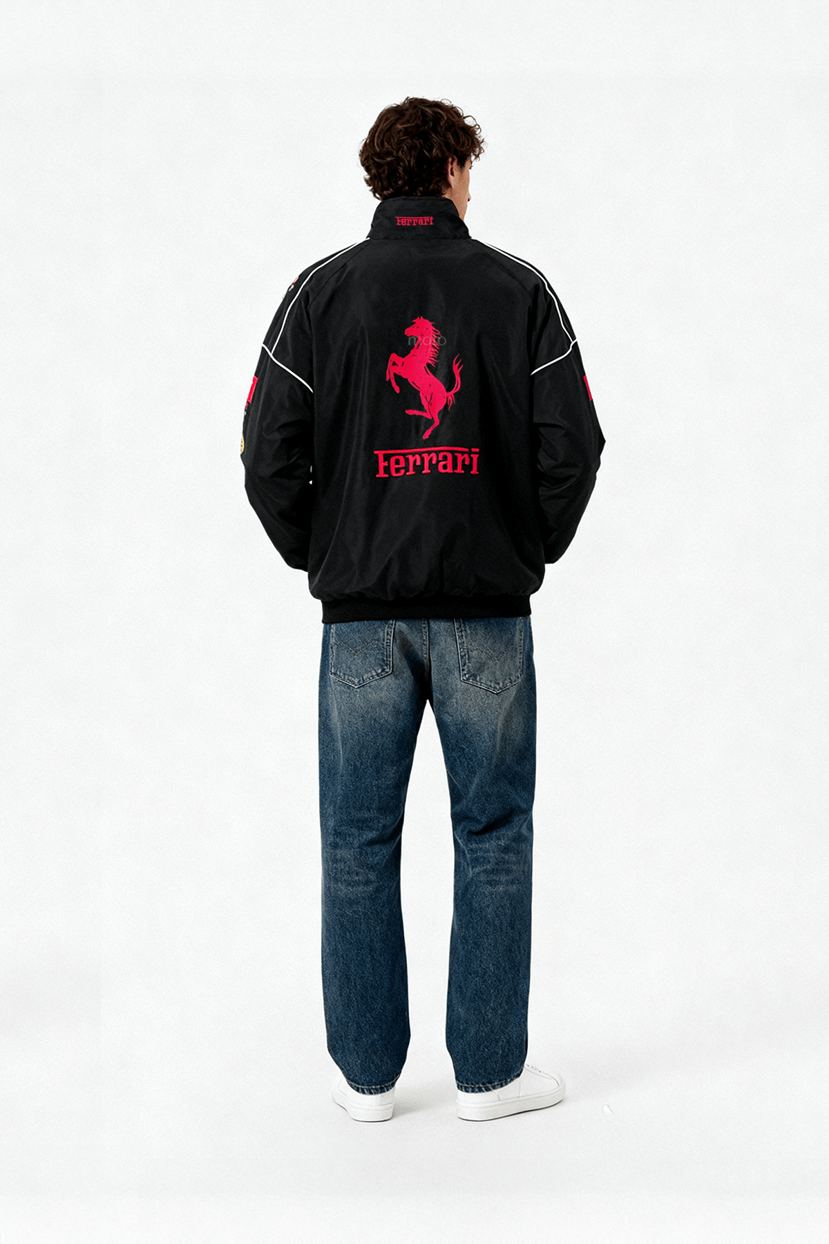 Scuderia Ferrari Vintage Jacket – Black