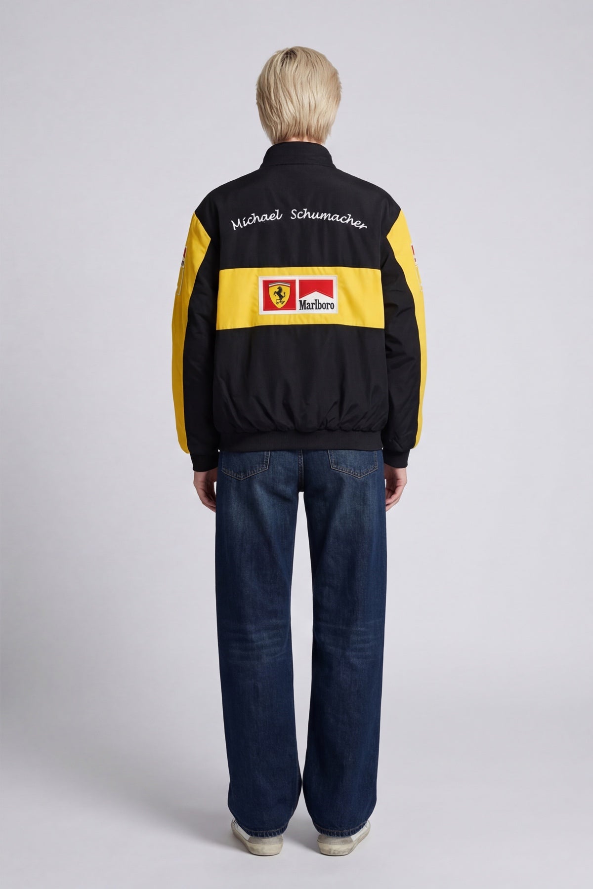 Scuderia Ferrari Vintage Jacket – Black & Yellow