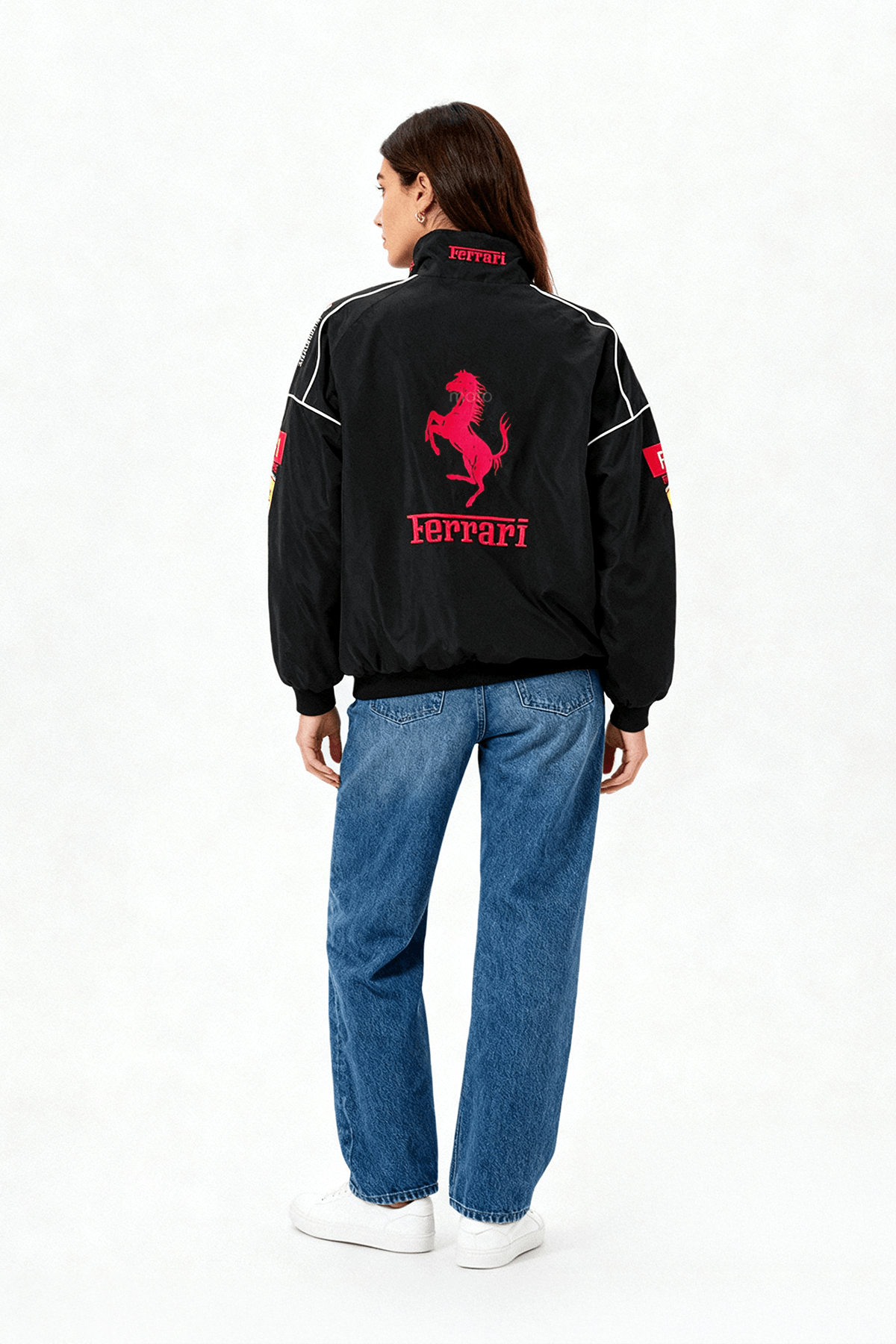 Scuderia Ferrari Vintage Jacket – Black