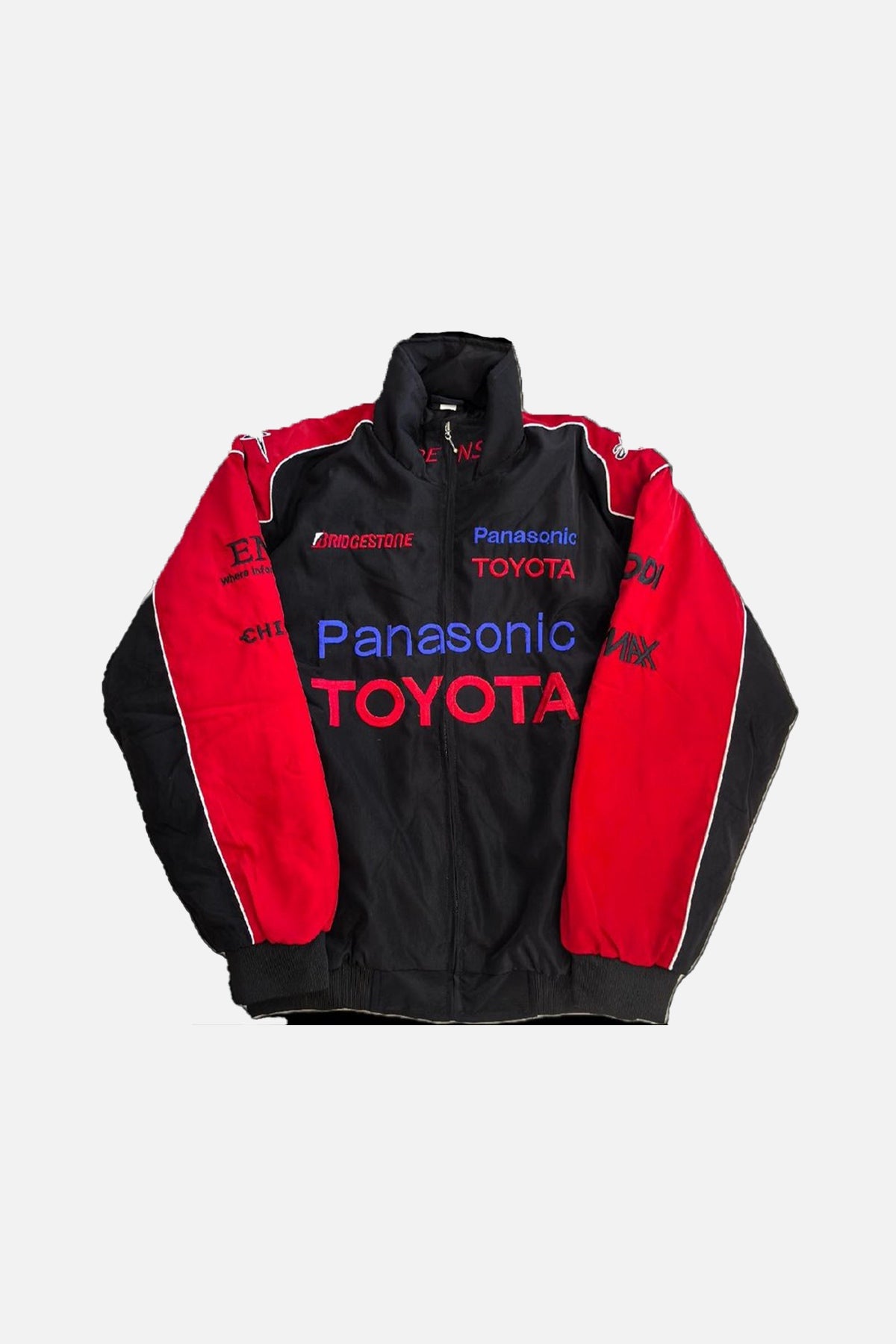 Panasonic Toyota Vintage Jacket – Black & Red