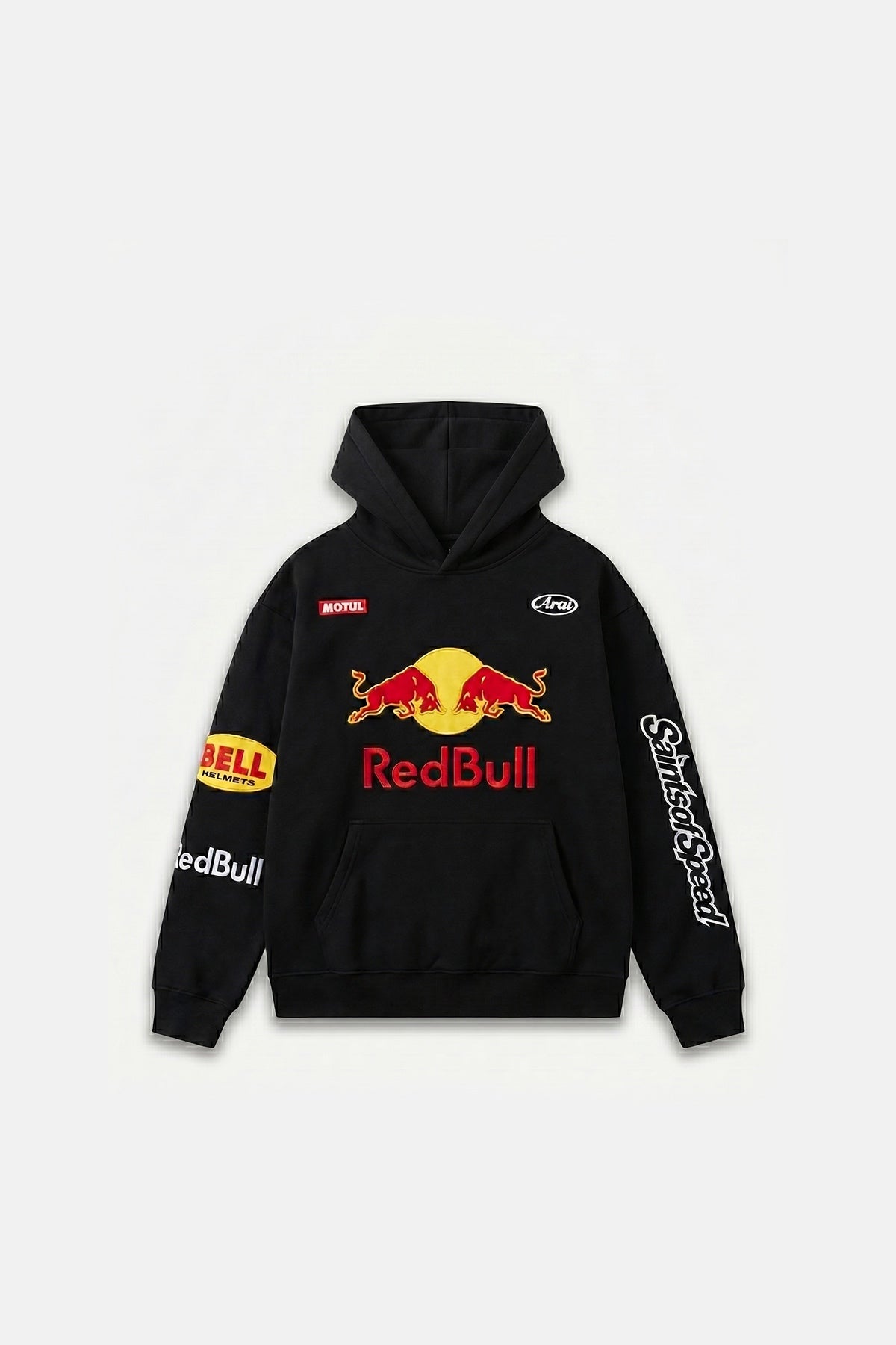 Red Bull x Alpinestars Vintage Hoodie – Black