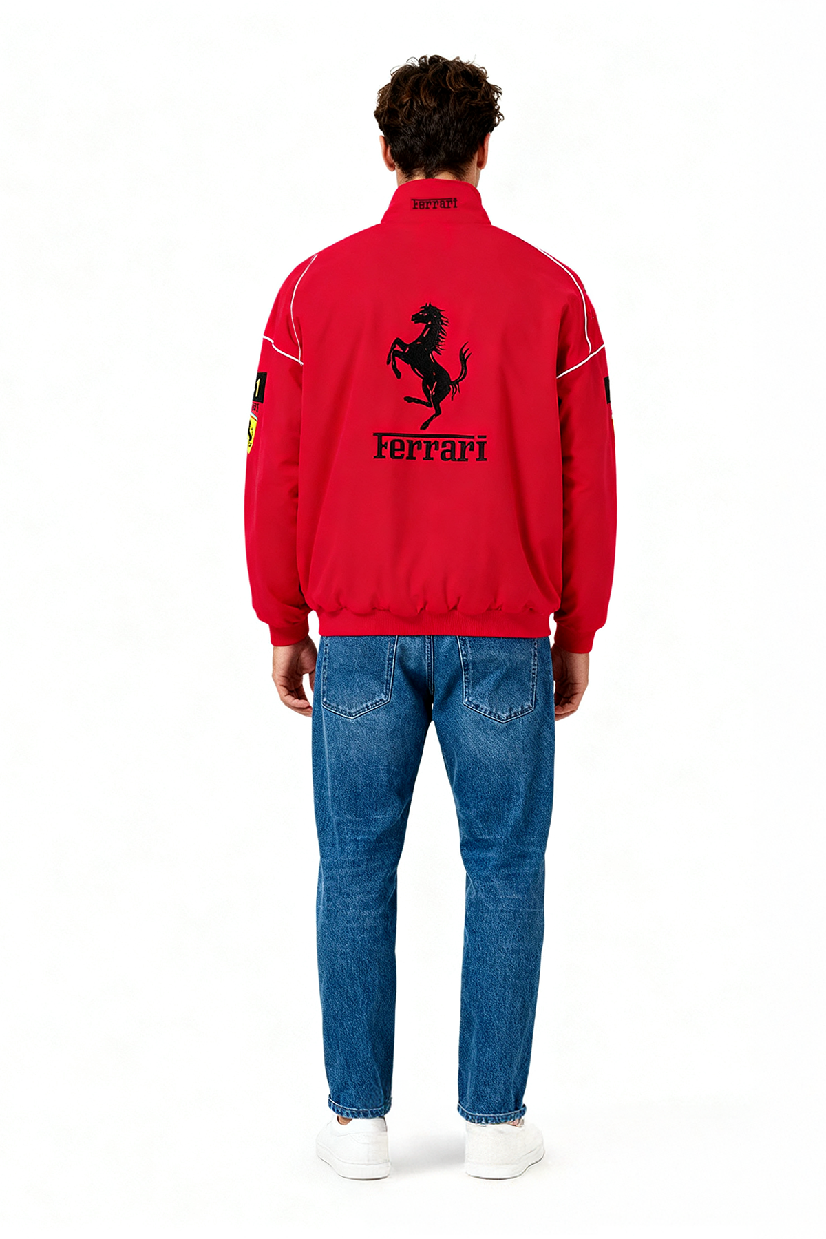 Scuderia Ferrari Vintage Jacket – Rosso Corsa