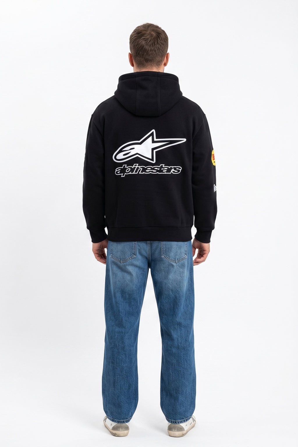 Red Bull x Alpinestars Vintage Hoodie – Black
