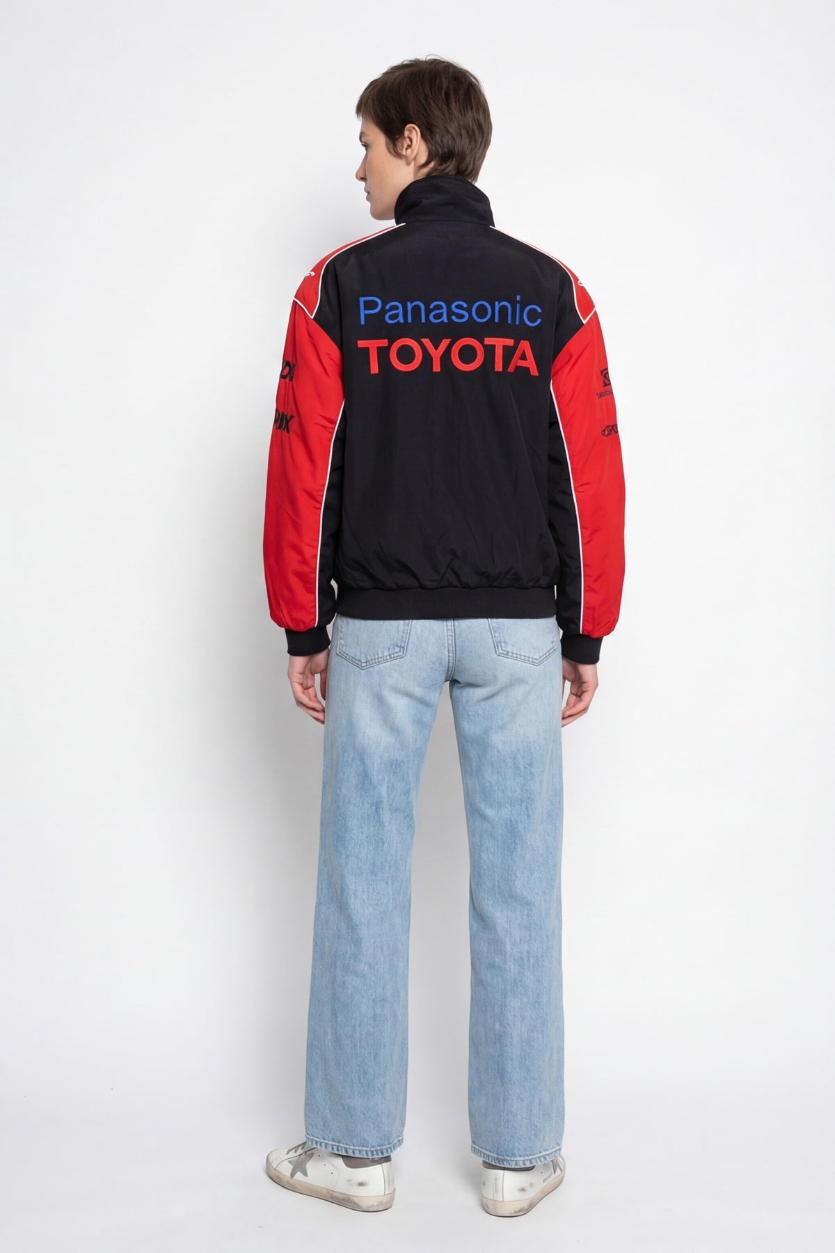 Panasonic Toyota Vintage Jacket – Black & Red