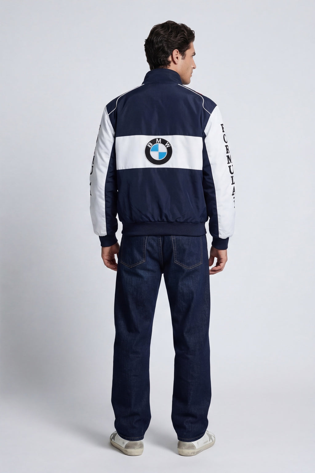 BMW Williams Vintage Jacket – Navy & White