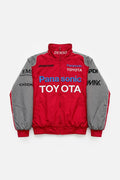 Panasonic Toyota Vintage Jacket – Red & Grey