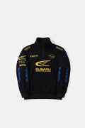 Subaru World Rally Vintage Quarter-Zip – Black