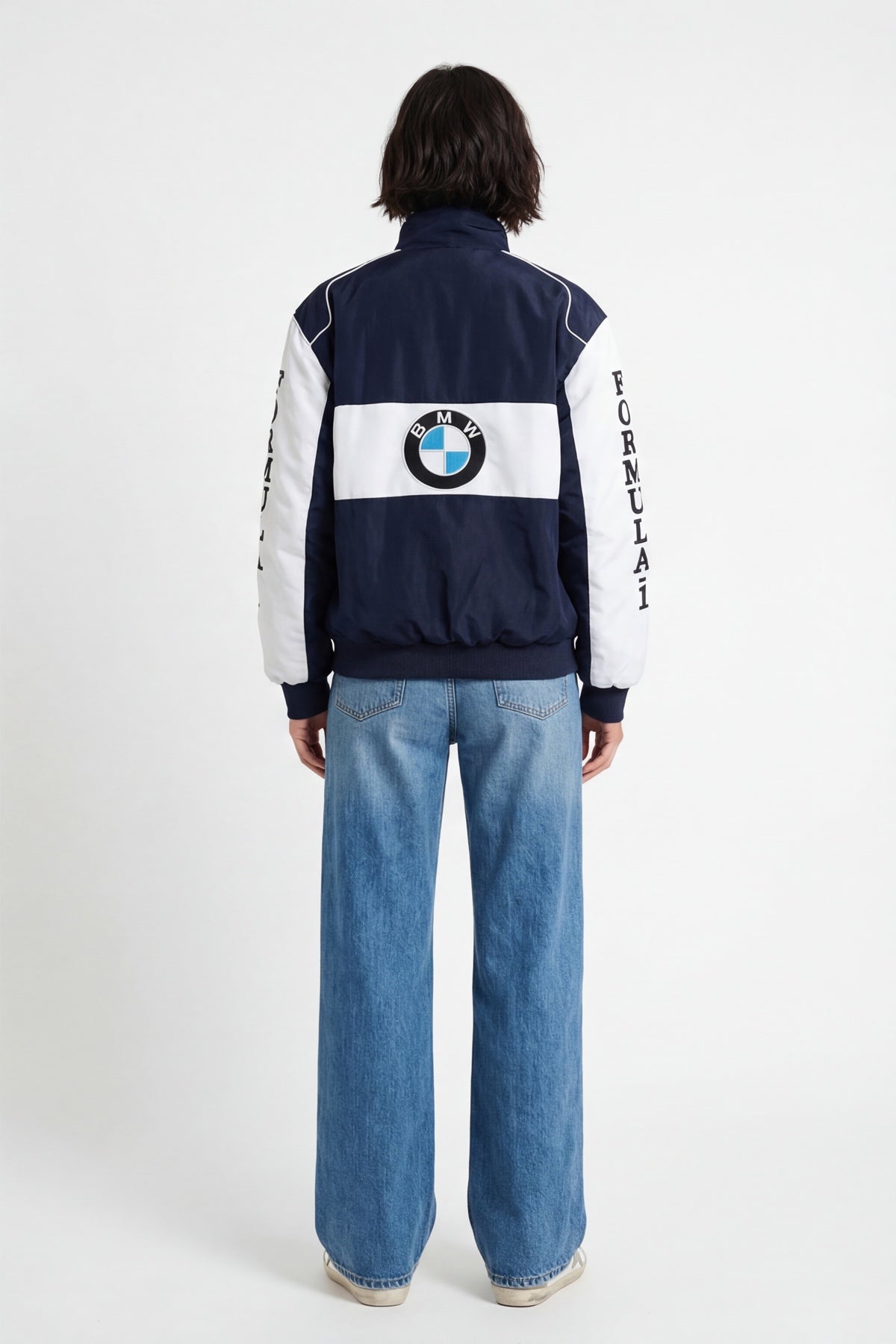 BMW Williams Vintage Jacket – Navy & White