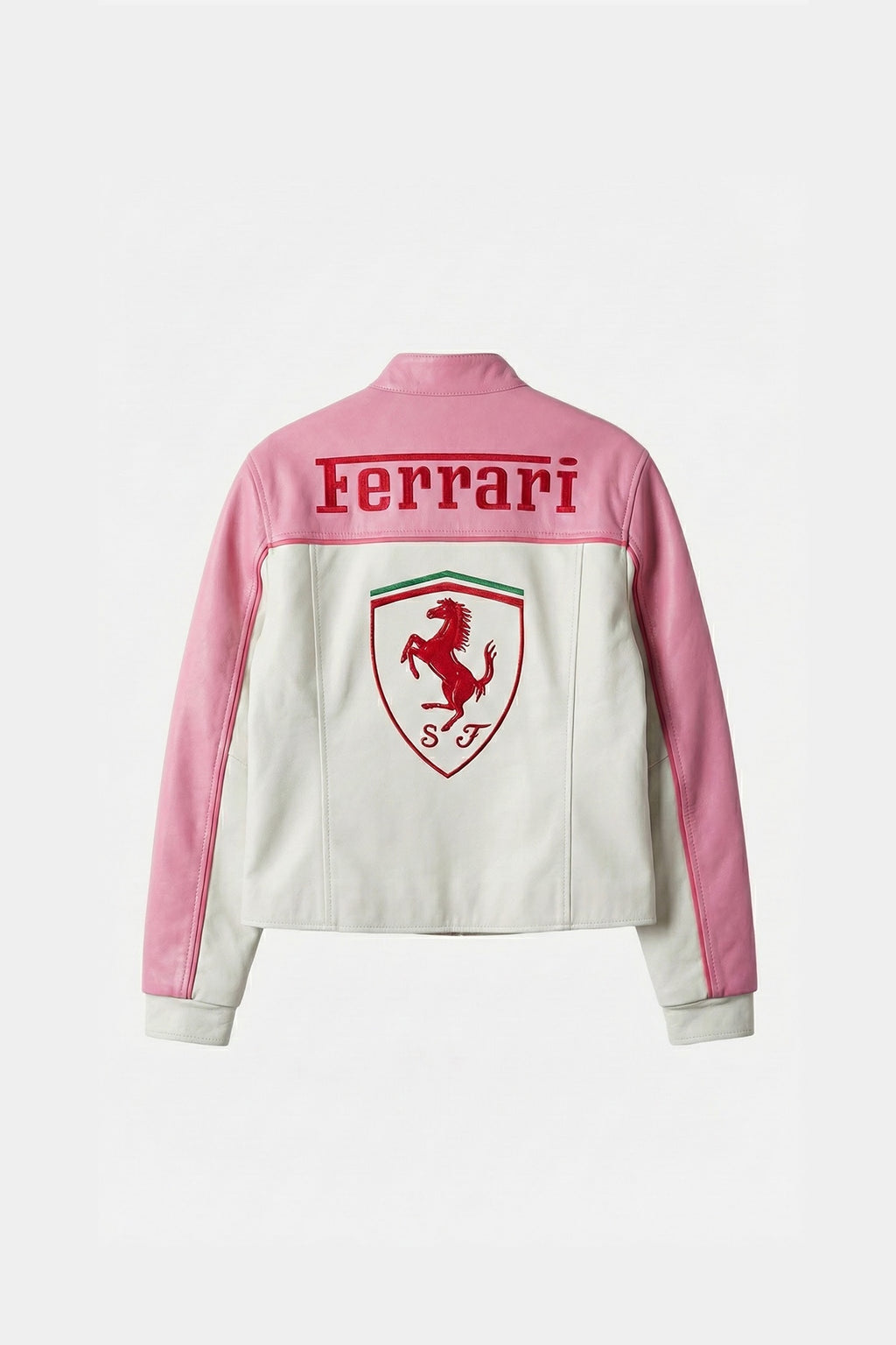 Scuderia Ferrari Vintage Jacket – Pink & White