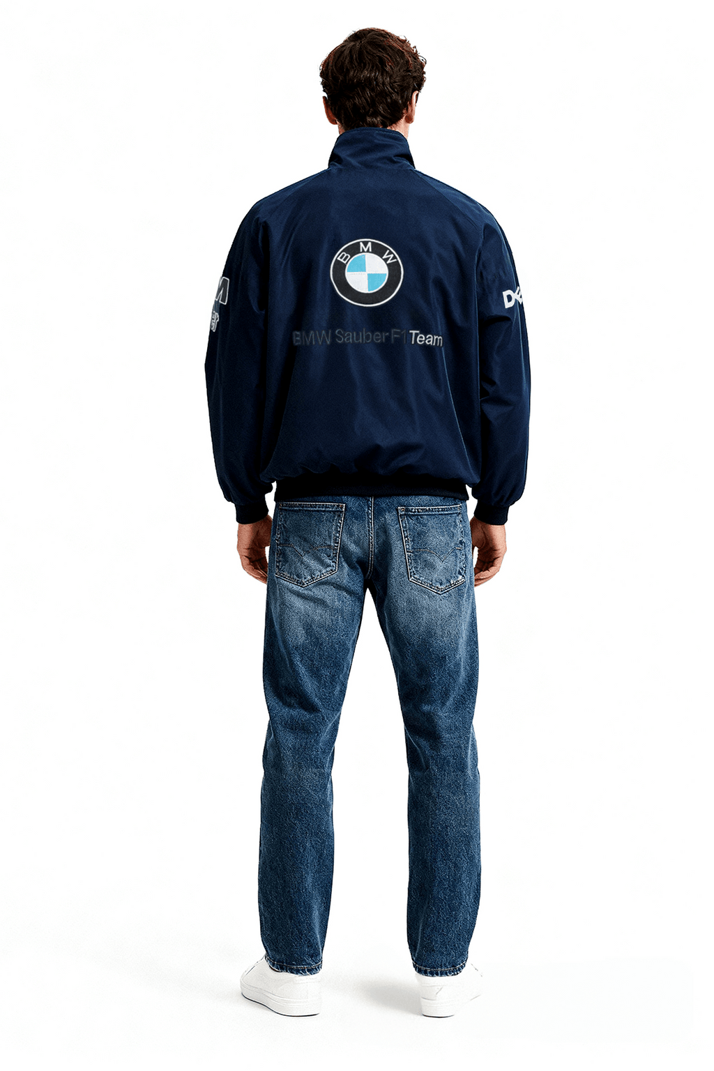 BMW Sauber Vintage Jacket – Navy & White