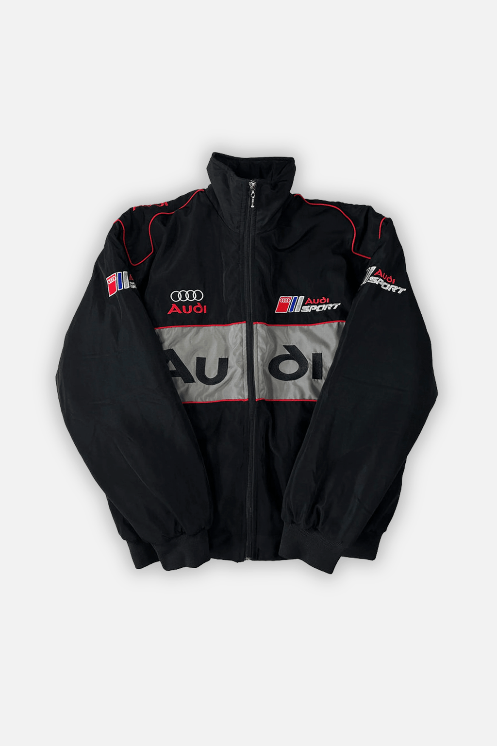 Audi Sport Vintage Jacket – Black & Grey