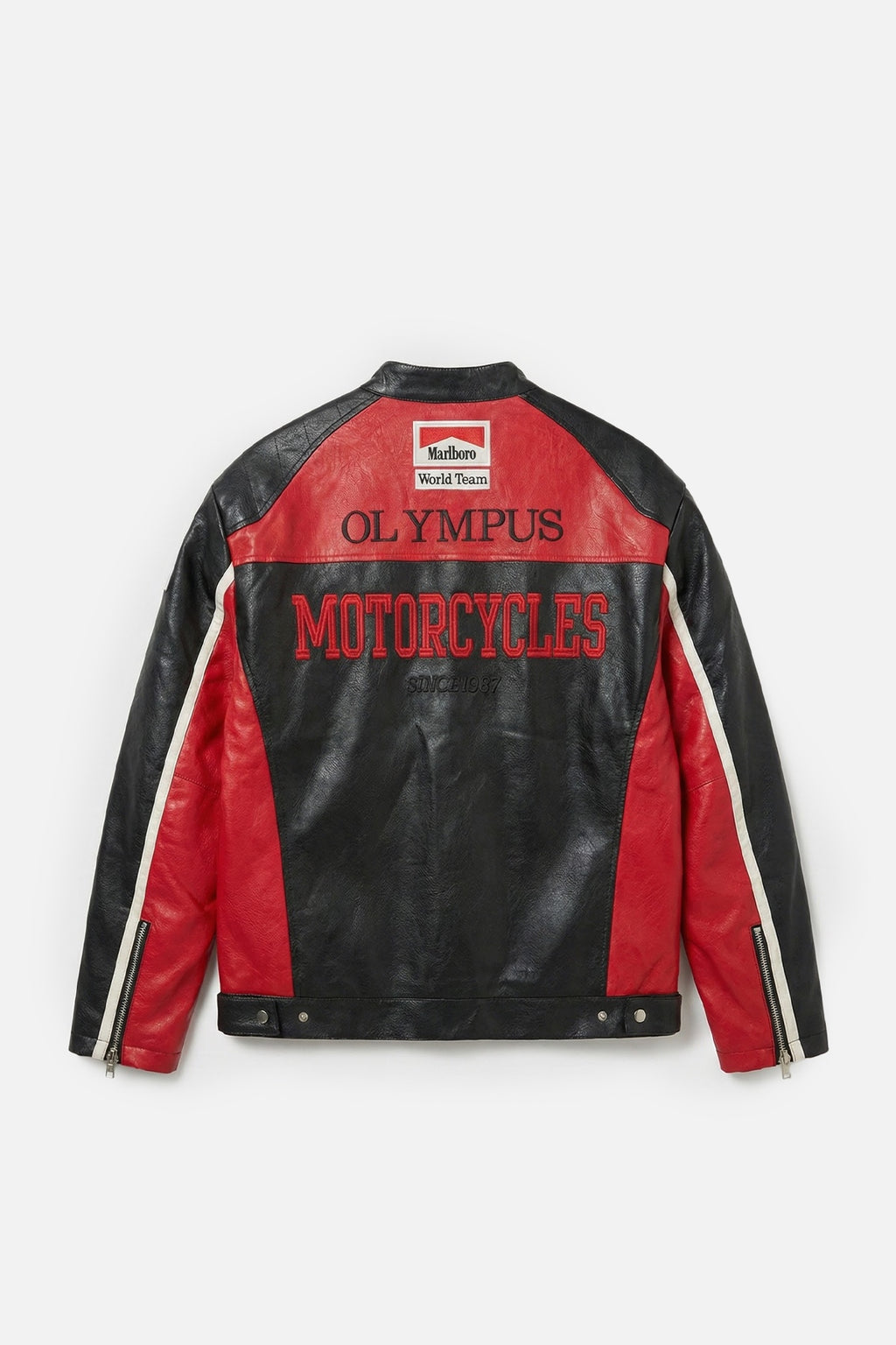 Scuderia Ferrari Marlboro Vintage Jacket – Black & Red
