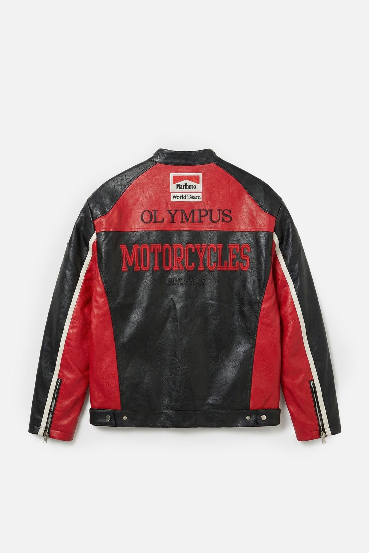 Scuderia Ferrari Marlboro Vintage Jacket – Black & Red