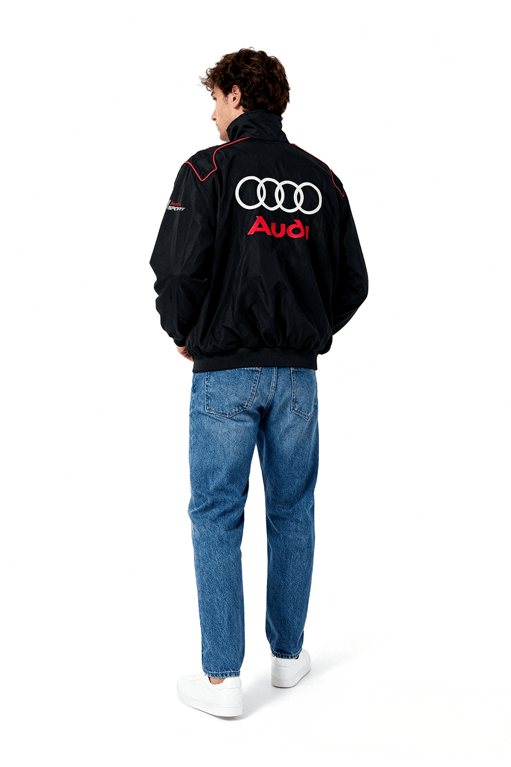 Audi Sport Vintage Jacket – Black & Grey