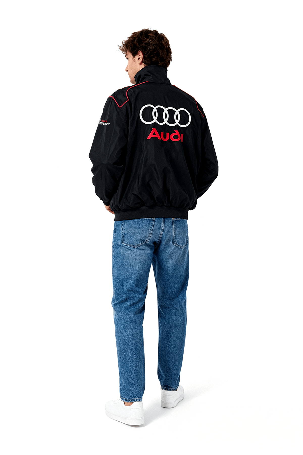 Audi Sport Vintage Jacket – Black & Grey