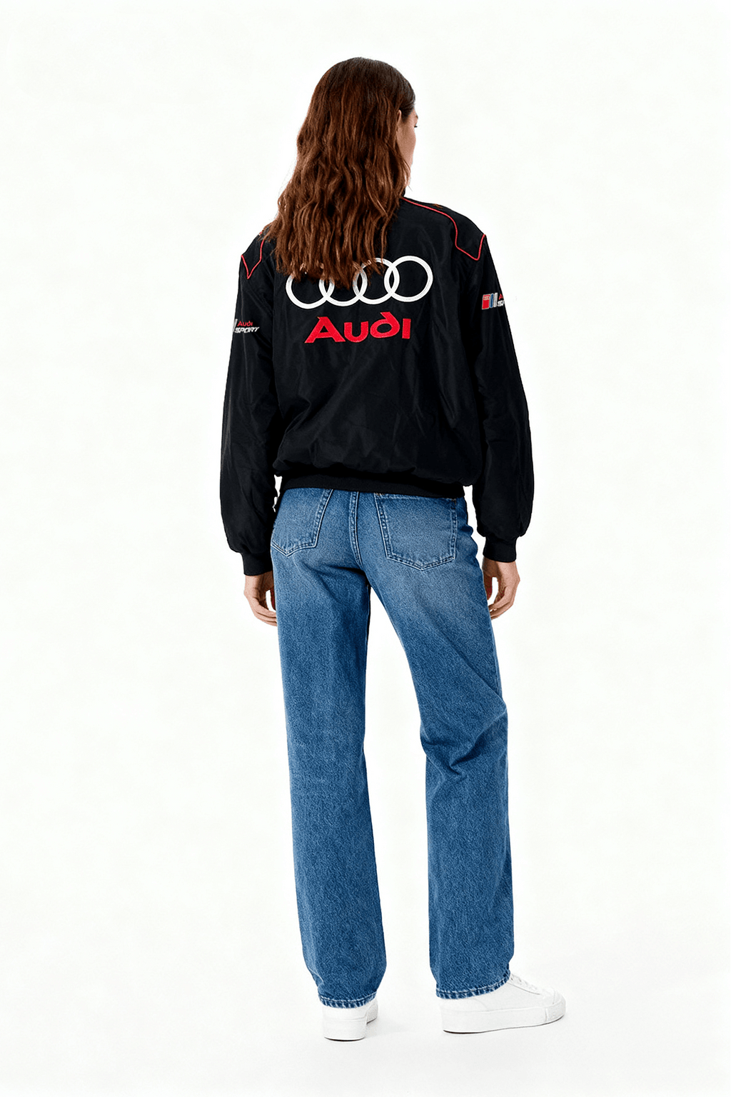 Audi Sport Vintage Jacket – Black & Grey