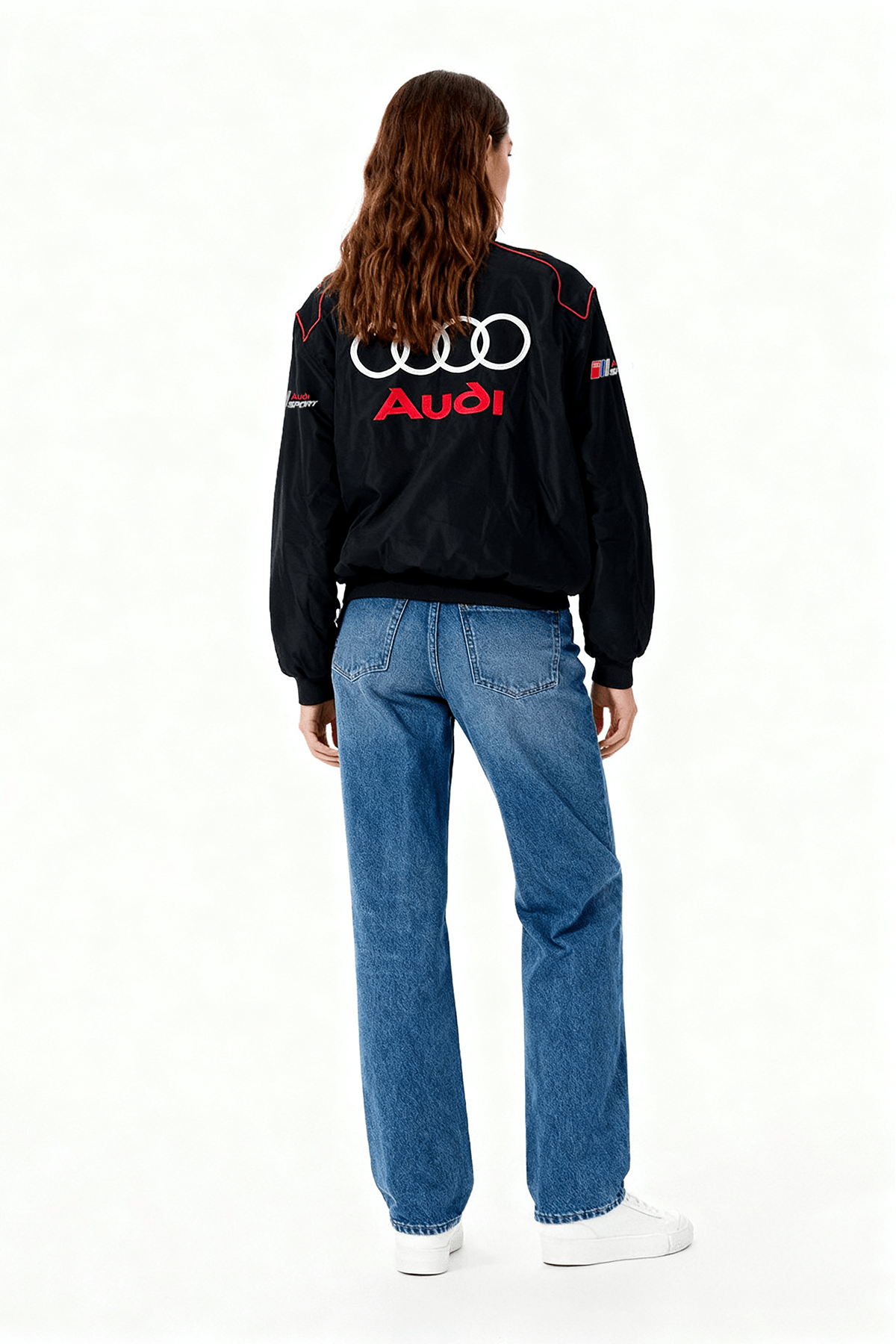 Audi Sport Vintage Jacket – Black & Grey