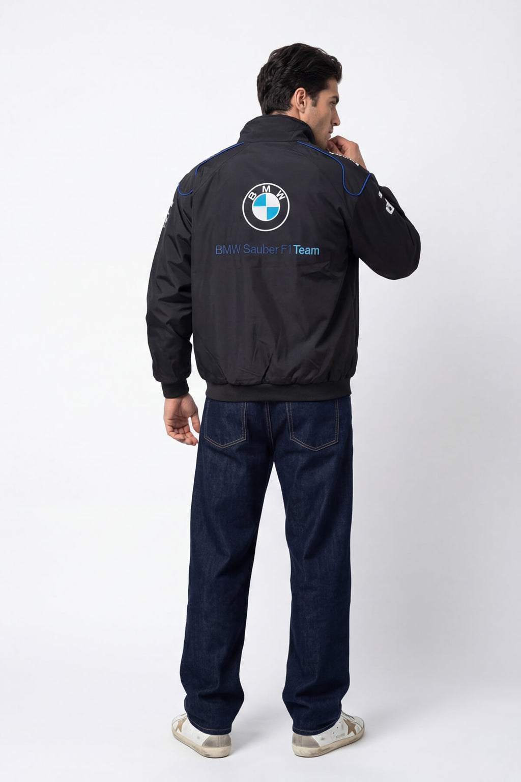 BMW Sauber Vintage Jacket – Black & Petronas