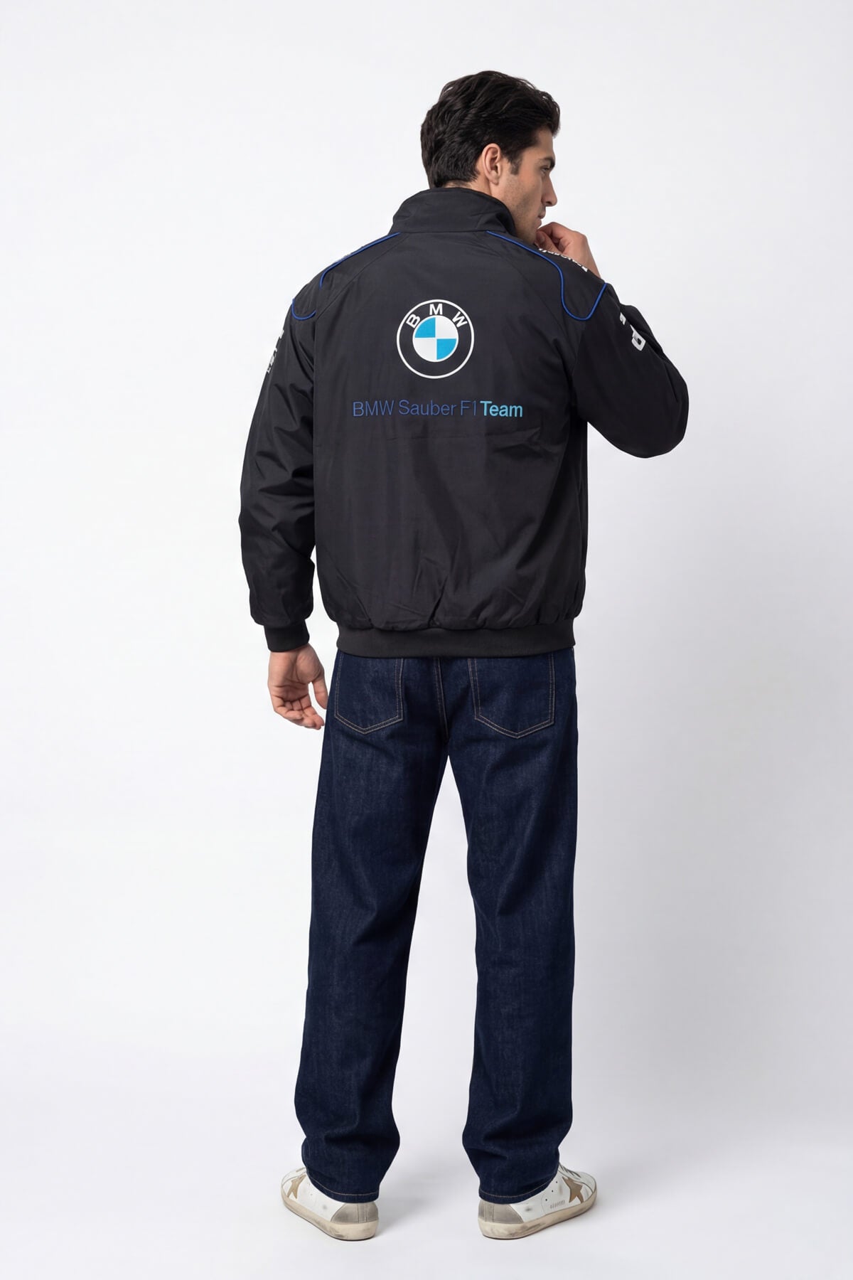 BMW Sauber Vintage Jacket – Black & Petronas