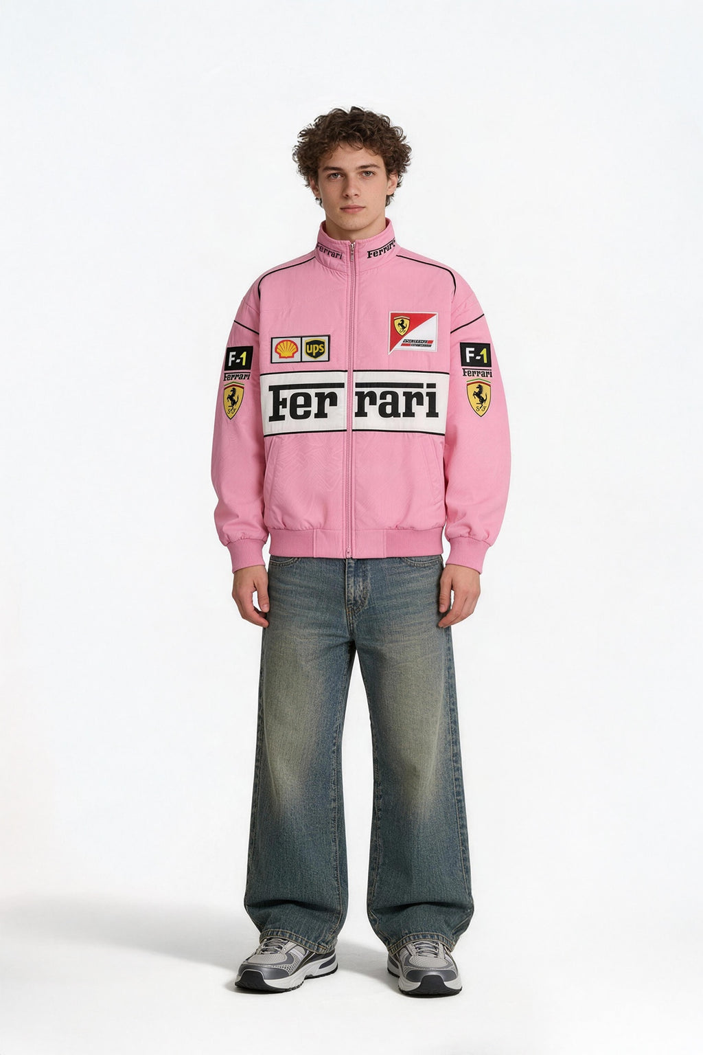 Scuderia Ferrari Vintage Jacket – Pink
