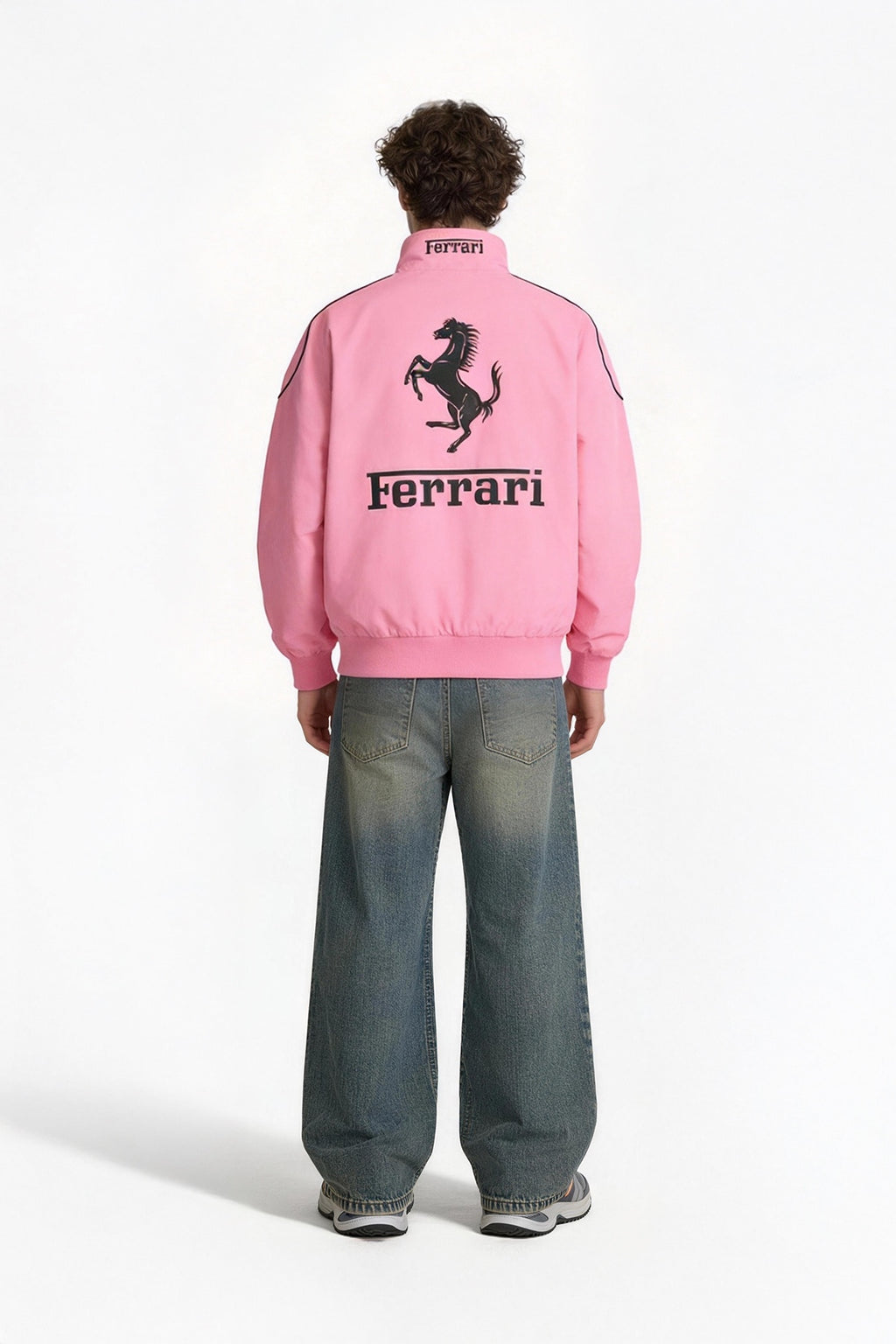 Scuderia Ferrari Vintage Jacket – Pink